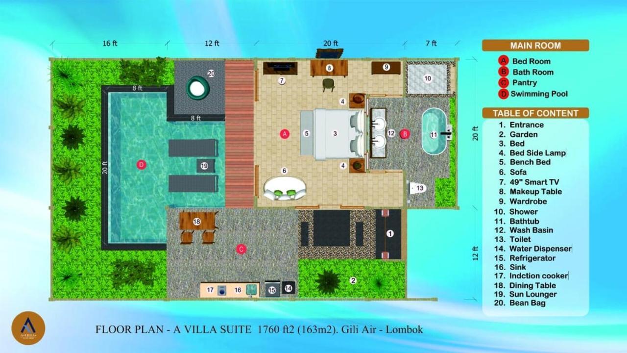 A Villa 길리 아이르 외부 사진